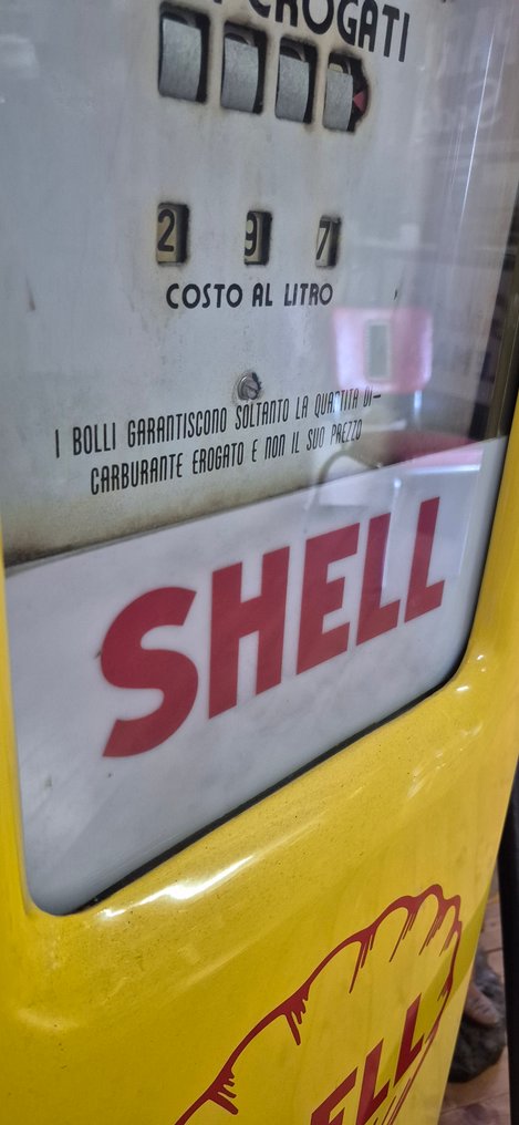 Bensiinipumppu - Shell - POMPA DI BENZINA - 1960-1970 #2.1