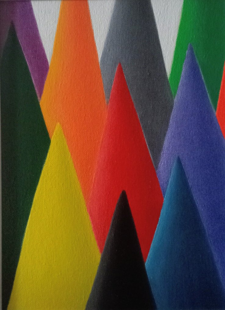 Adolfo De Turris (1952) - Cipressi #1.0