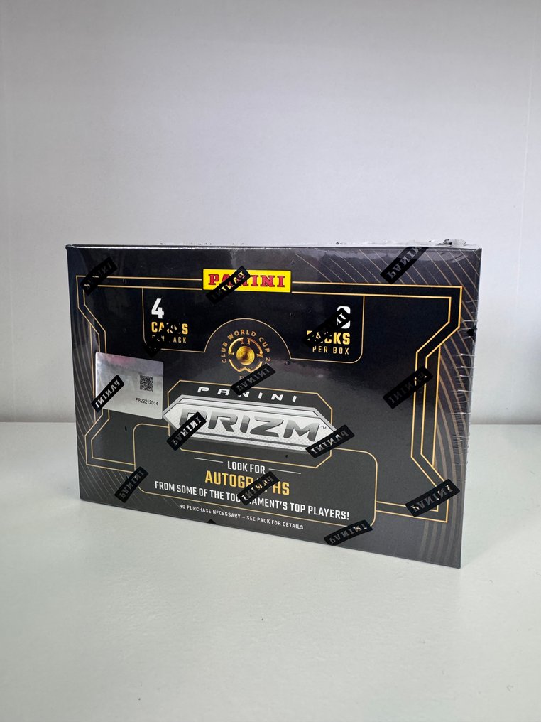 2024/25 Panini Prizm Lionel Messi, Cristiano Ronaldo, Lamine Yamal, Zinedine Zidane 6 packs per box, 4 cards per pack Numbered parallel, Parallel card, Autographed card - 1 Sealed box - Excellent (EX) #1.0