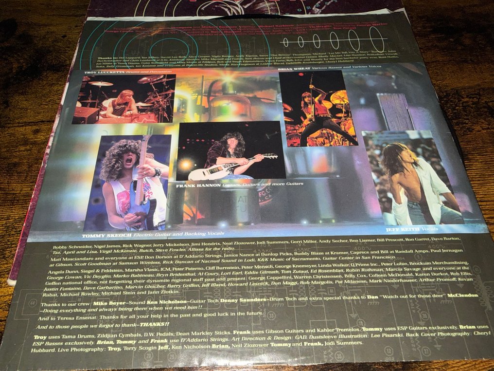 Tesla, Foreigner 2x, April Wine - Lot Of 4 Great Hardrock albums - Multiple titles - LP Albums (multiple items) - 1979 #4.3