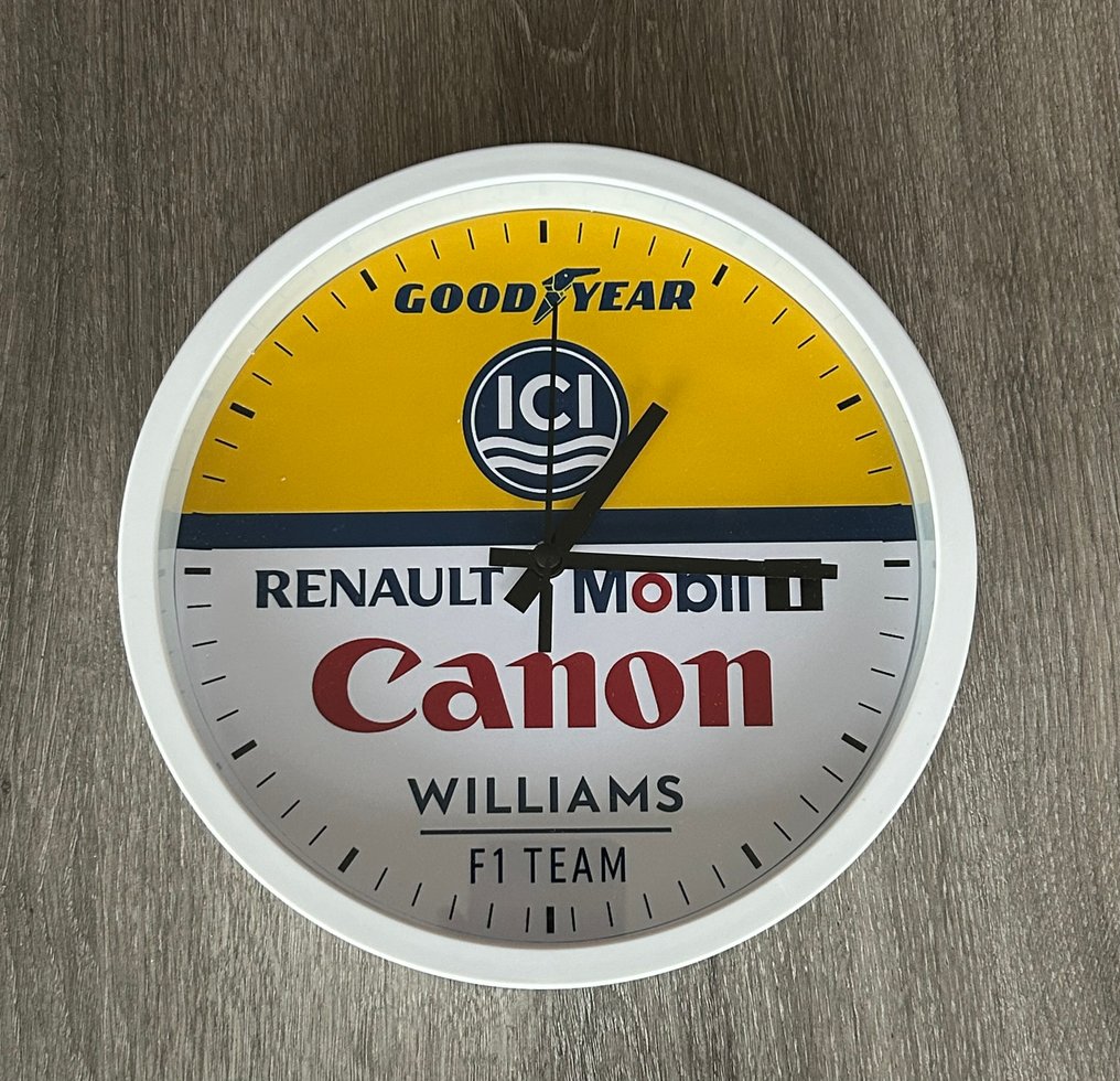 horloge - williams renault F1 - Époque Mansell Prost - 2025 #4.3
