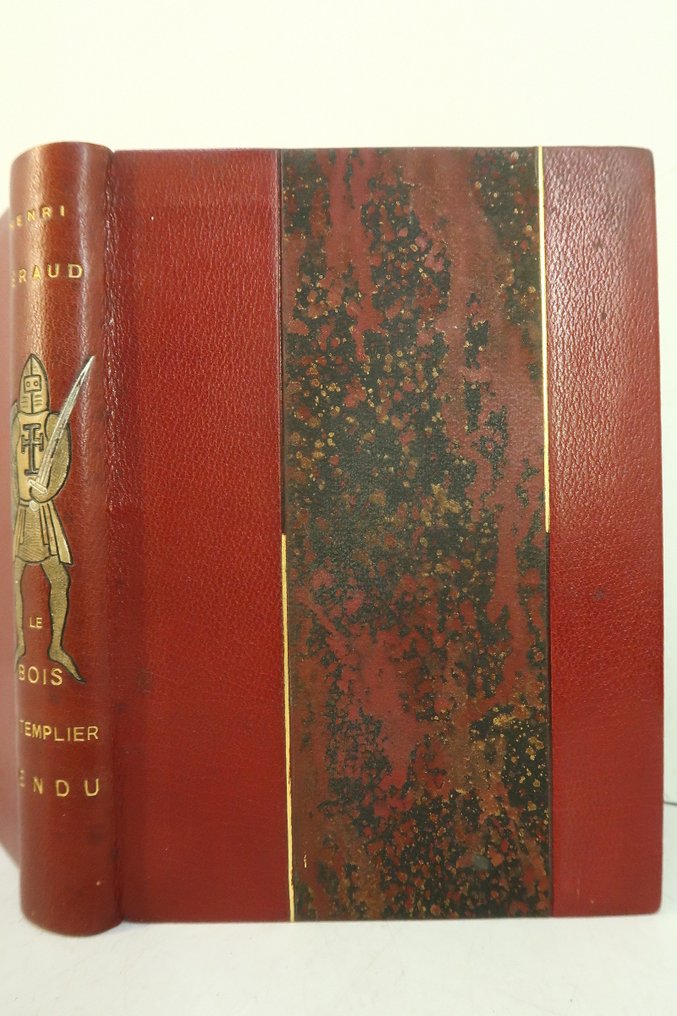Henri Béraud / René Ben Sussan - Le Bois du Templier pendu [reliure mosaïquée] - 1928 #3.2