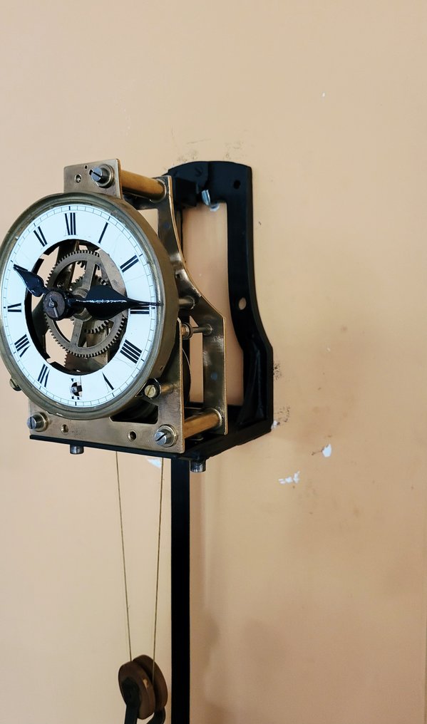 Tower clock mechanism, facade clock - Brass - 1850-1900 - Skelet clock #1.0