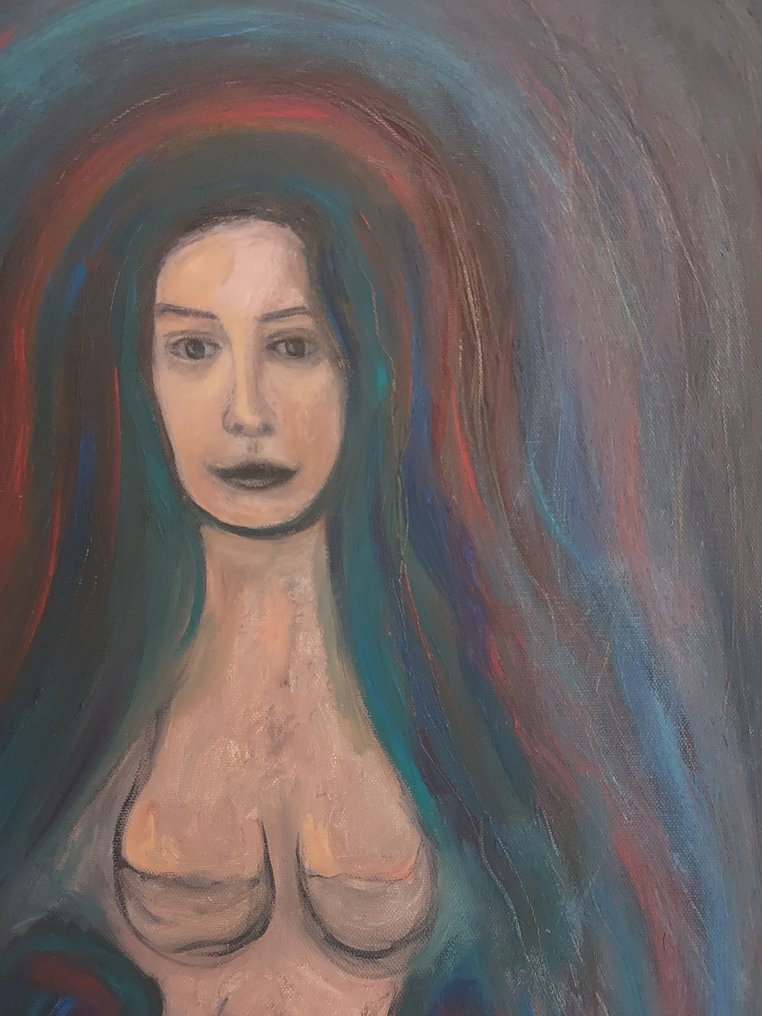 Jules Atarax (1985) - Madone II - Hommage à Edvard Munch #3.2