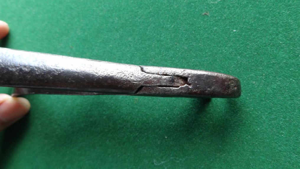 Ιατρικό όργανο - Σφυρήλατος σίδηρος - Παλιό εργαλείο οδοντιάτρου. #4.3