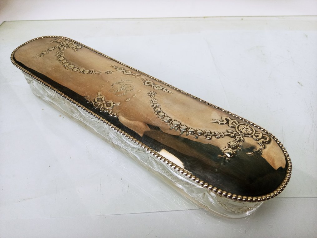 W.Hutton&Sons.Ltd  Birmingham - Box - Silver 925 Crystal - Jewelry Box #3.2