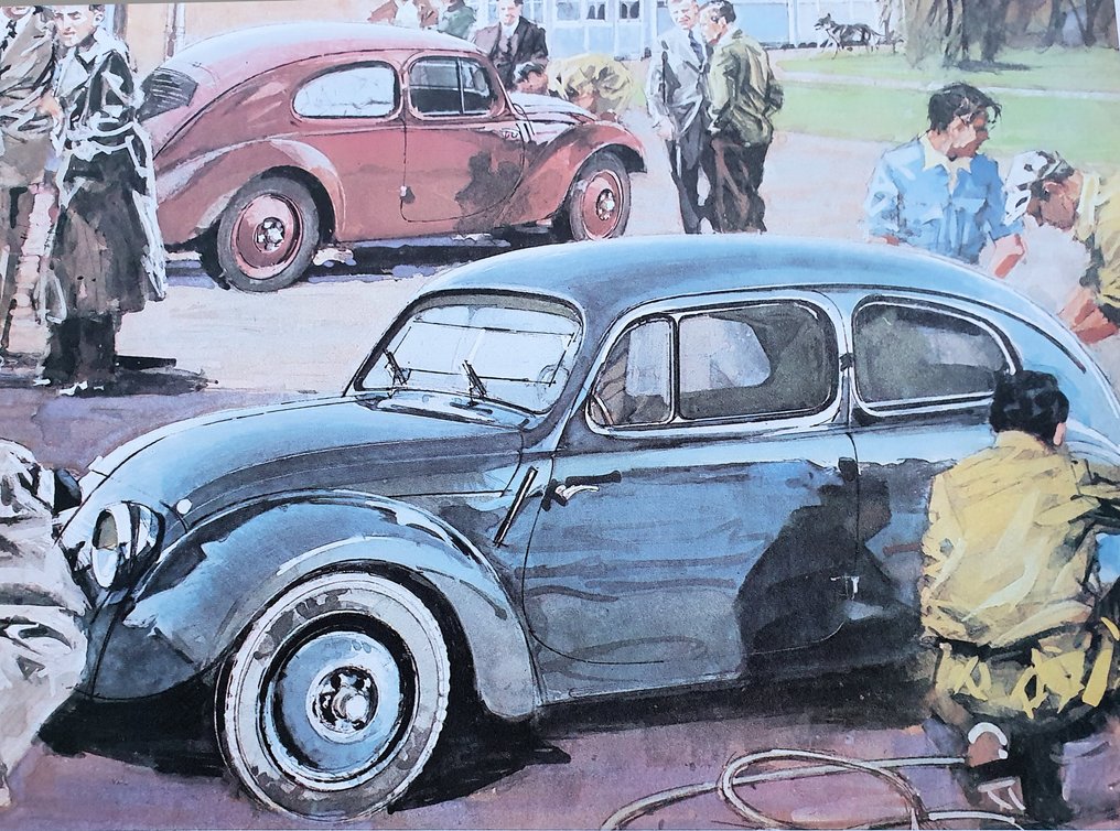 VW - 1e VW Kever 1936 - VW - New Beetle 1997 - VW Golf IV Variant Master edition v.a. 1999 - Volkswagen #3.2