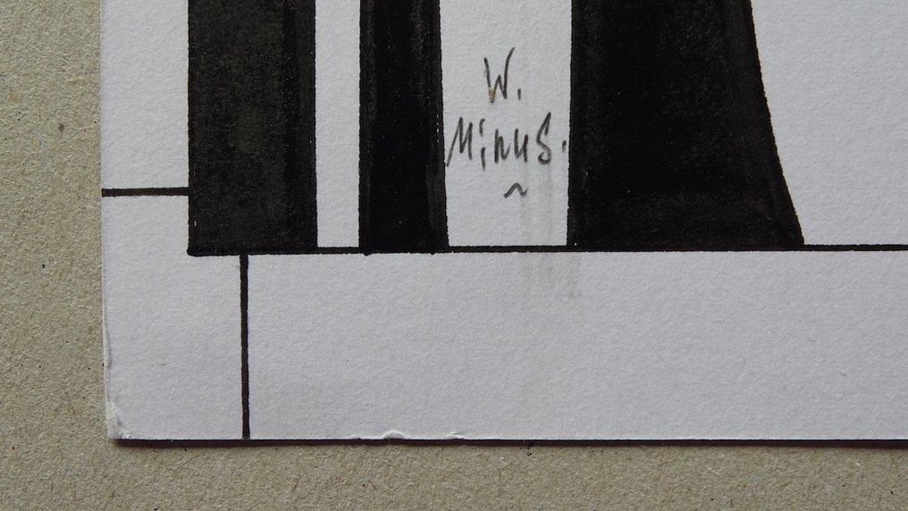 Minus, Walter - 1 Original drawing - Pin Up #2.1