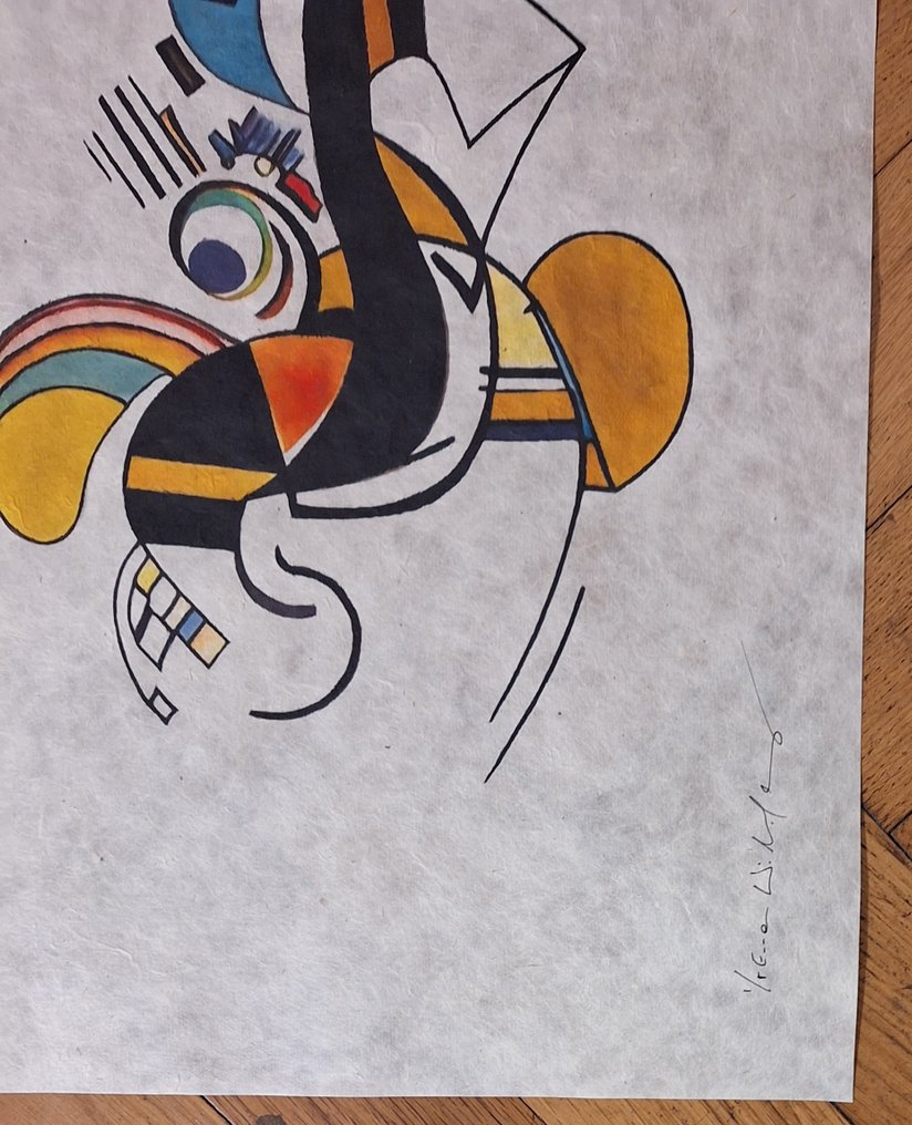 Emma Wildfang Giclée - Donald Duck - "Tribute series - Icons Reimagined "Wassily Kandinsky" - 2025 #2.1