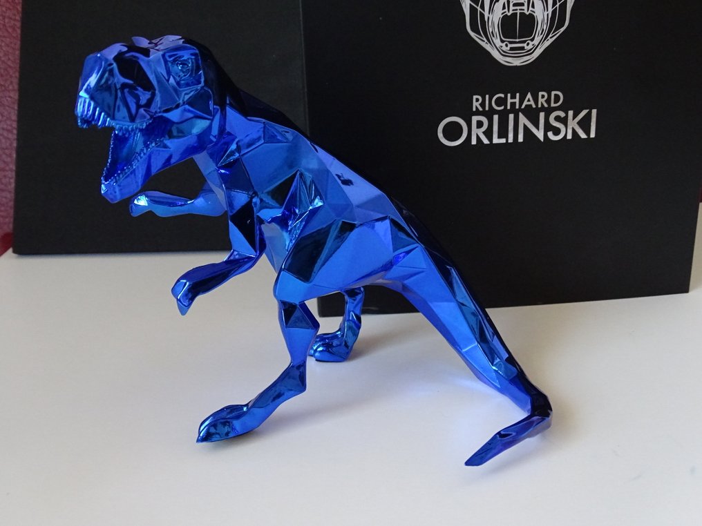 Richard Orlinski (1966) - T-Rex Spirit (Blue Electric Edition) #2.1