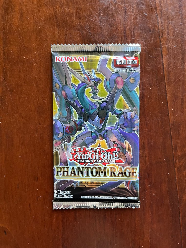 Konami - 25 Booster pack - Yu-Gi-Oh! - Phantom Rage 1st Edition #1.0
