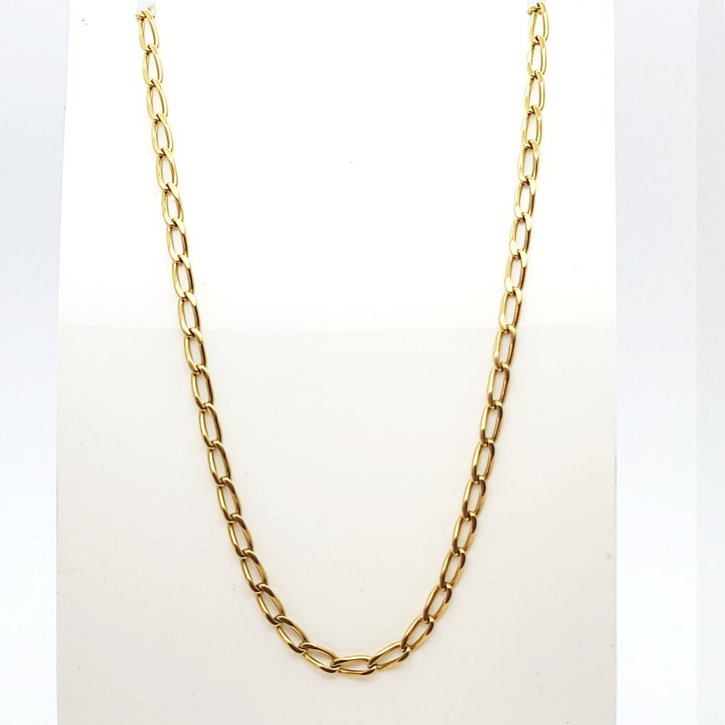 贴颈项链 - 18K包金 黄金 #1.0