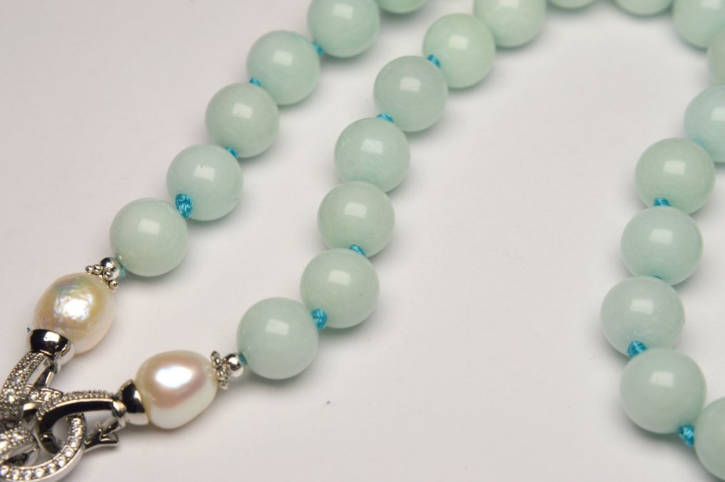 Ακουαμαρίνης - Μπάροκ Πέρλες - Κολιέ #3.2