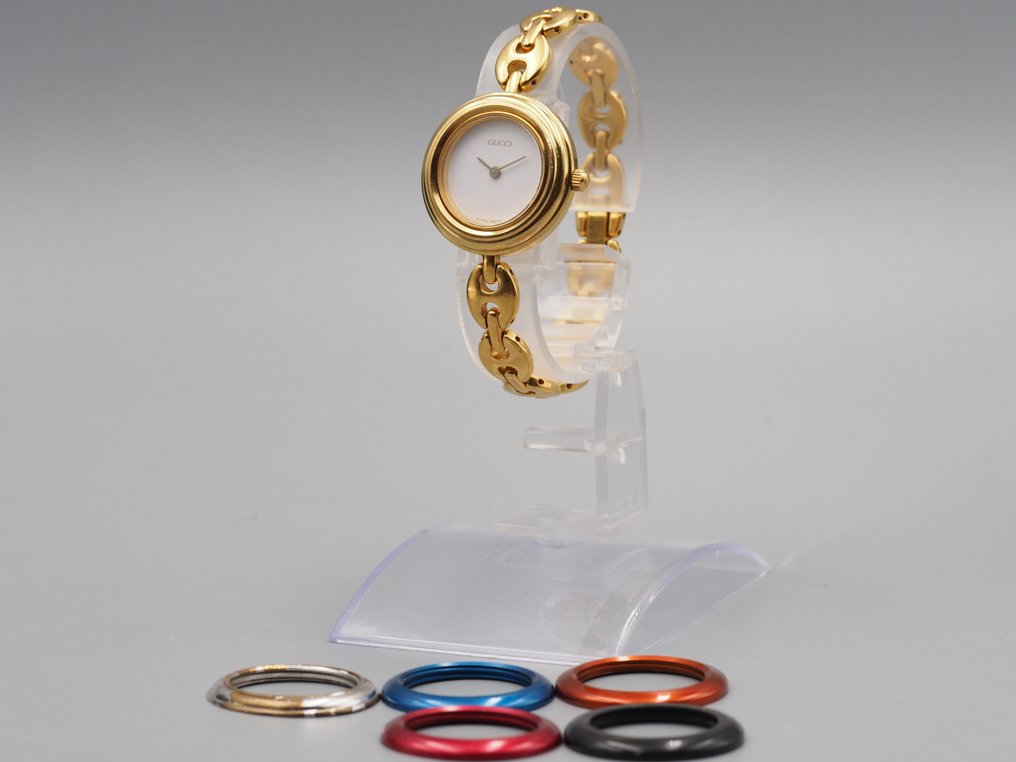 Gucci - Change Bezel 6 Color - Ingen mindstepris - 11/12.2 - Kvinder - 1990-1999  #1.0