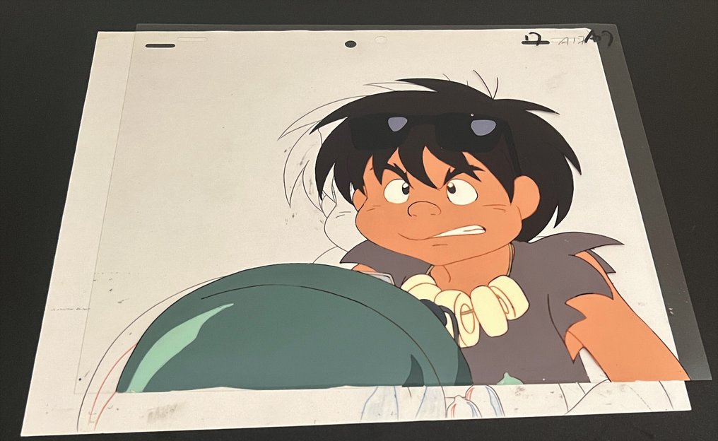 Hayao Miyazaki - 2 1 Original Cel + 1 Original Drawing - Future Boy Conan - 1999 #1.0