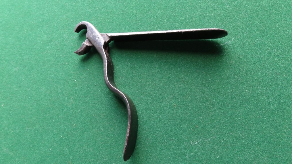 Ιατρικό όργανο - Σφυρήλατος σίδηρος - Παλιό εργαλείο οδοντιάτρου. #1.0