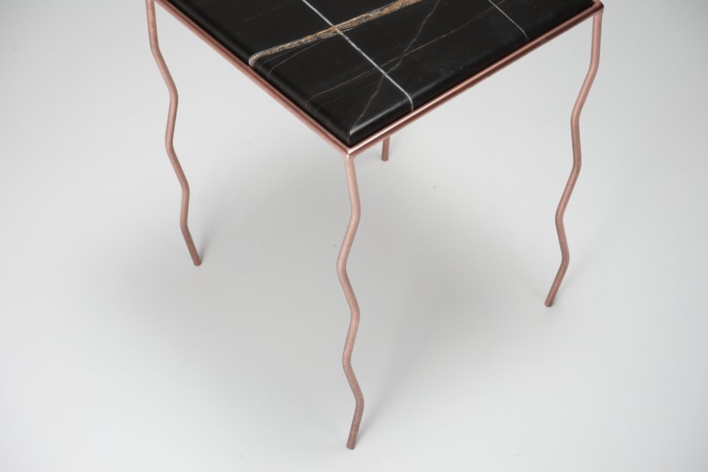 DFlab Studio - Τραπέζι σαλονιού - Μάρμαρο - Forma Prima – Nero noir #1.0