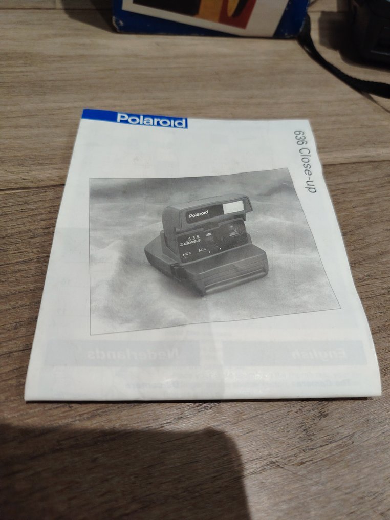 Polaroid 636 Closeup con caja + manual | Instant camera #1.0