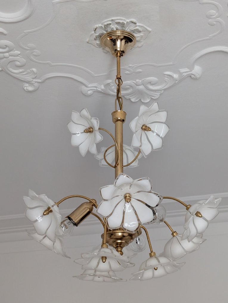 Lampada a sospensione - Vetro - Roselline #2.1