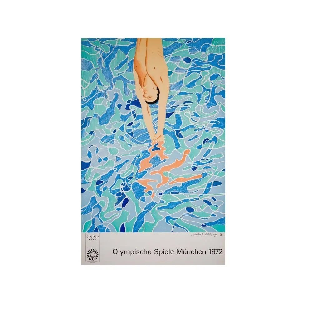 David Hockney (1937) - Olympische Spiele München #1.0