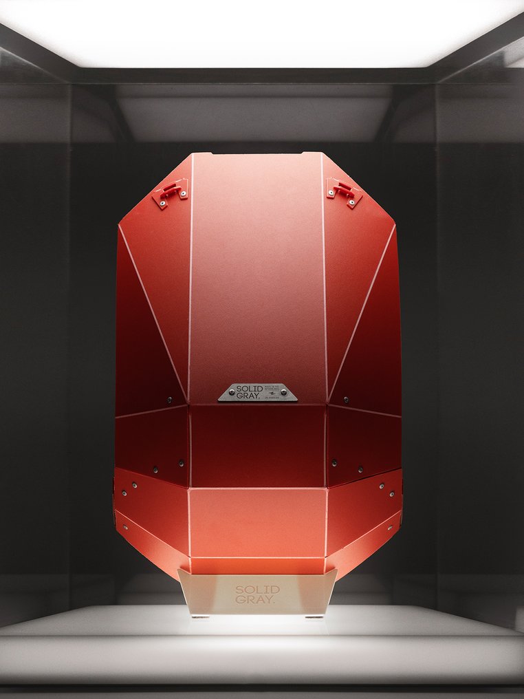 SOLID GRAY - No Reserve - Mate Red edition - Backpack #1.0