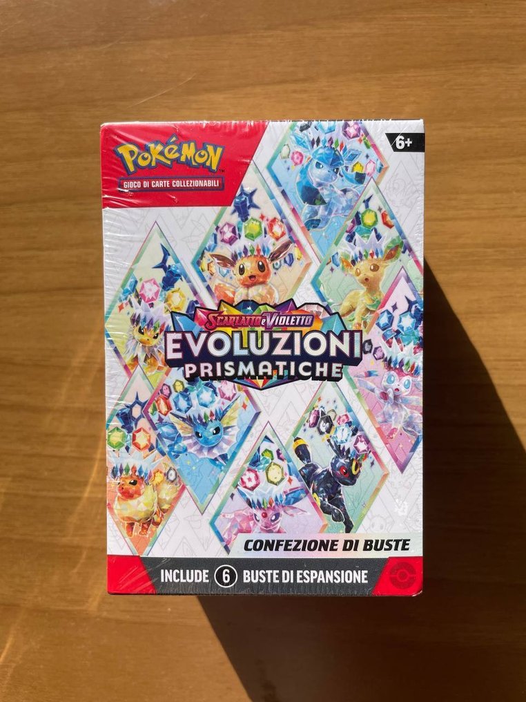 Pokémon - 1 Booster bundle - Pokemon Scarlatto e Violetto - Bundle Booster Box Evoluzioni Prismatiche - Confezione di Buste - New - Scarlet & Violet #1.0
