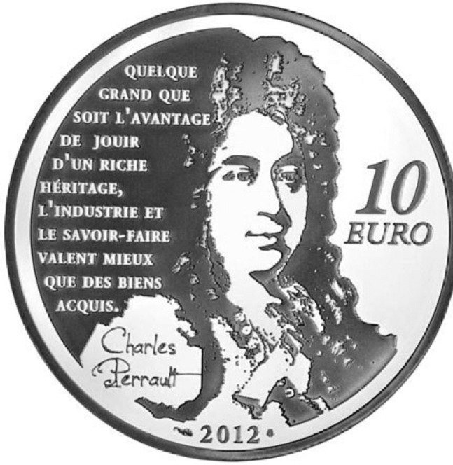 Γαλλία. 10 Euro 2011/2012 "Le Chat Botte" + "WWF" (2 monete) Proof  (χωρίς τιμή ασφαλείας) #2.1