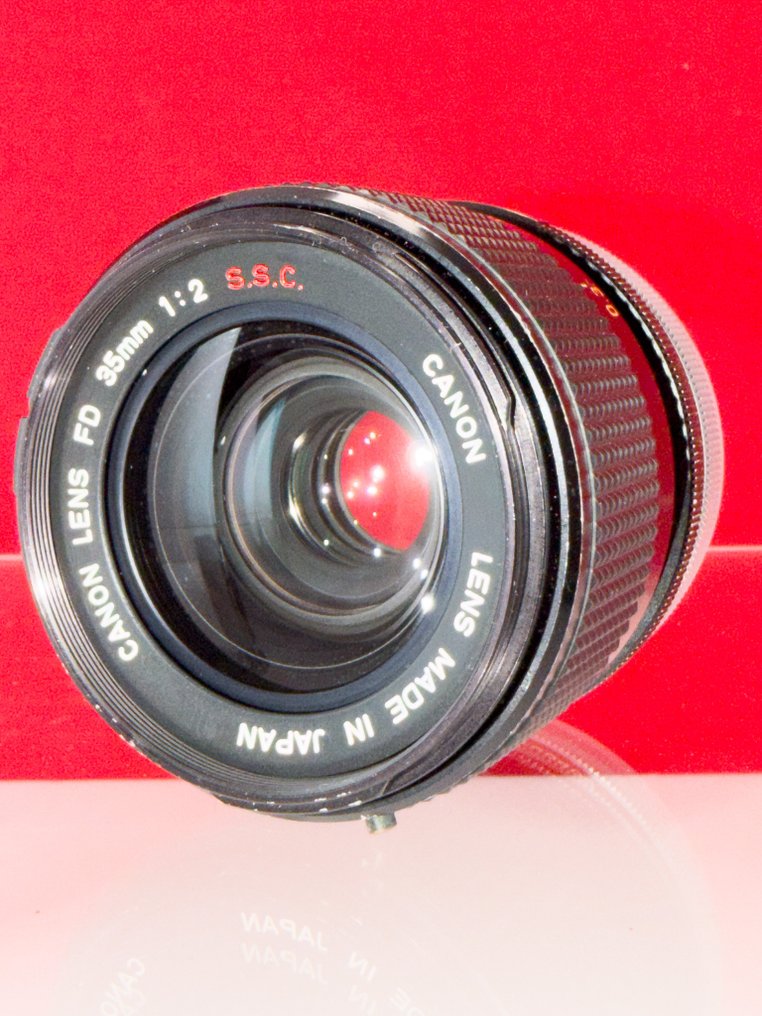 Canon AE-1 + FD 2/35mm S.S.C. | Single lens reflex camera (SLR) #1.0