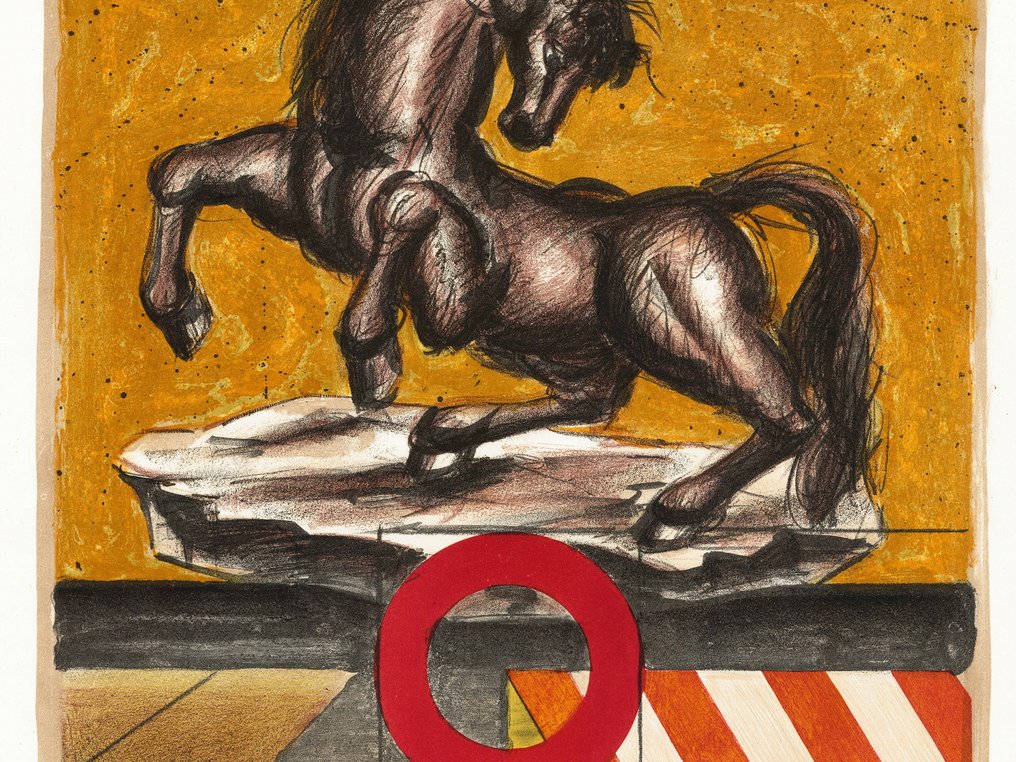 Franz Priking (1929-1979) - Après l'orage, Cheval cabré #2.1