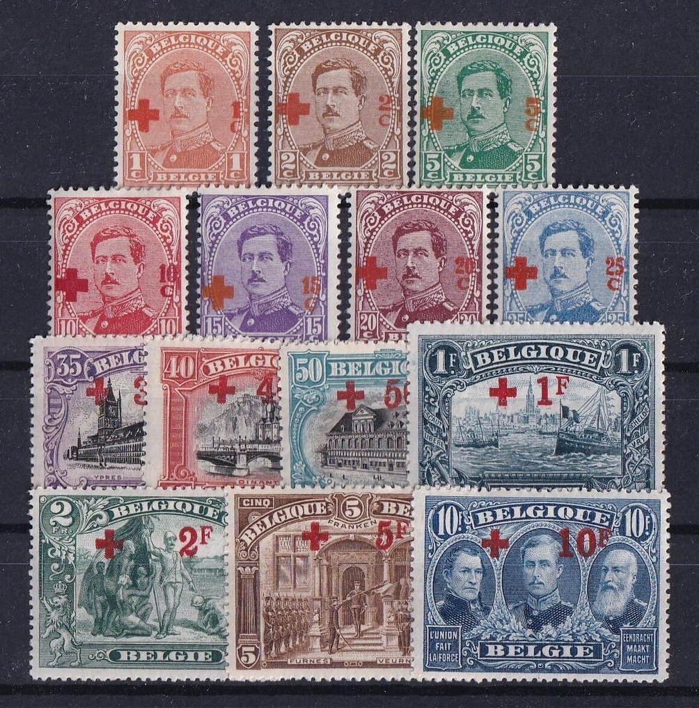 Belgium 1918 - Red Cross series - OBP/COB 150/63 #1.0
