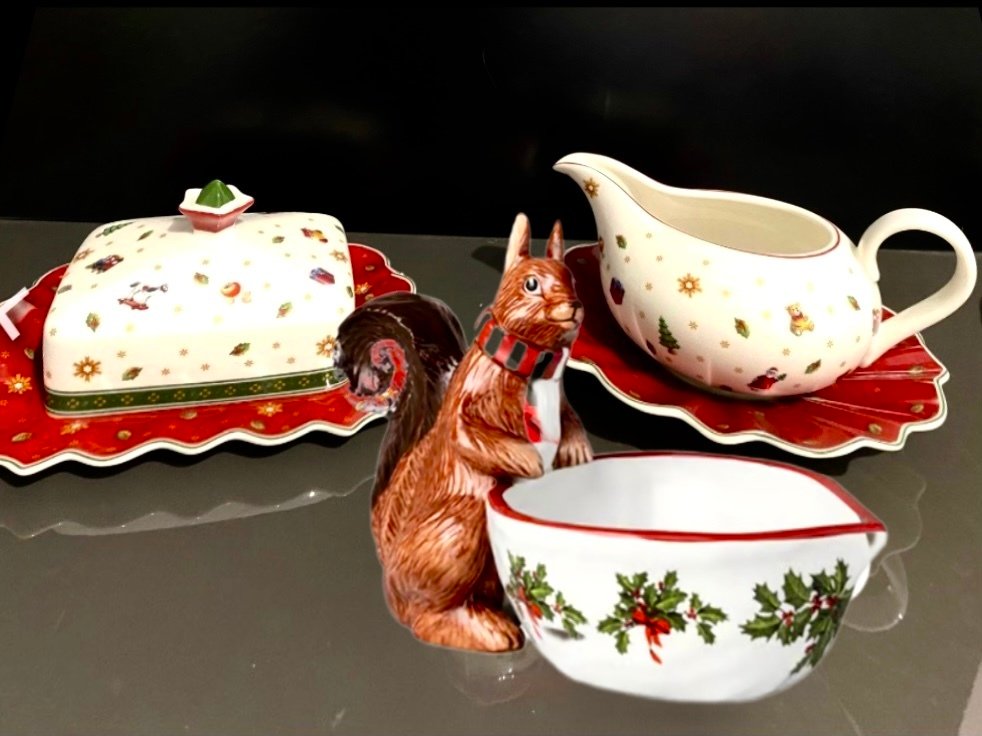 Villeroy & Boch - 中央裝飾品 (3) - 玩具的喜悦 圣诞节  - 瓷器 #1.0