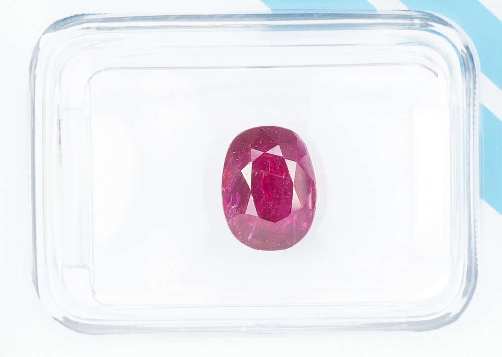 Fără preț de rezervă Rubin  - 2.04 ct - IGI (Institutul gemologic internațional) - Roșu profund purpuriu #1.0