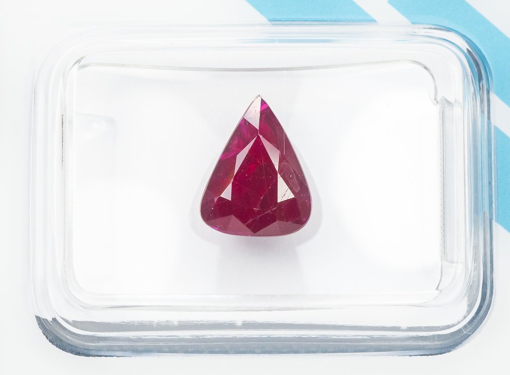 No Reserve Price Ruby - 1.87 ct - International Gemological Institute (IGI) - Deep Purplish Red #1.0
