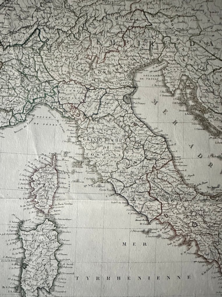 France - Italy; LAPIE - ITALIE et Royaume d’Illyrie - 1821-1850 #3.2