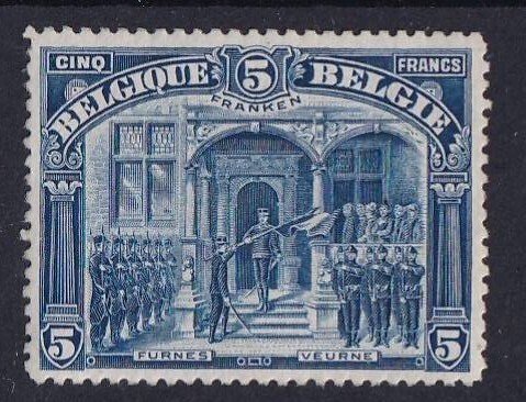 Belgique 1915 - 5F Veurne - FRANKEN - OBP/COB 147 #1.0