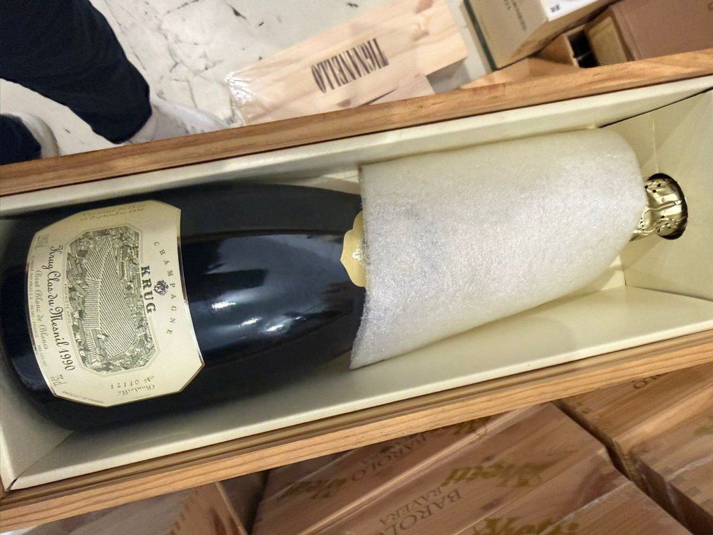 1990 Krug, Clos du Mesnil - 香檳 - 1 Bottle (0.75L) #2.1