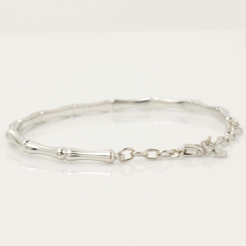 Βραχιόλι - 14 καράτια Λευκός χρυσός -  0.63ct. tw. Διαμάντι (Φυσικό) - Βραχιόλι γάμου με εντυπωσιακό στυλ #3.2