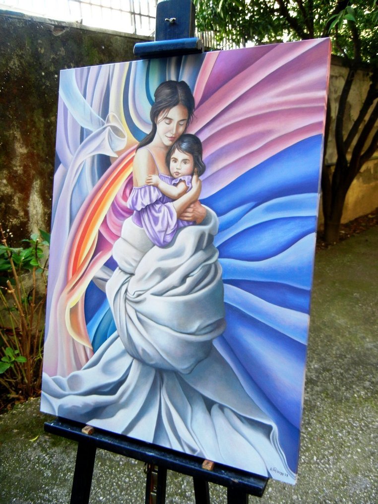 Antonio Pirozzi - Abbraccio materno #4.3