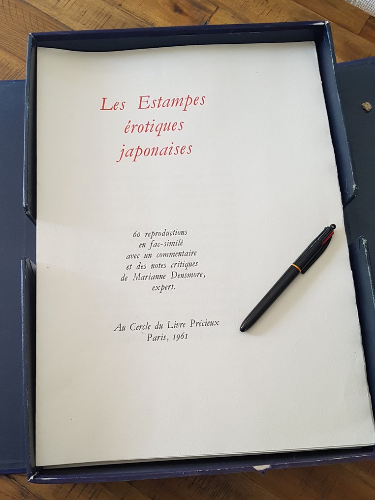 Catalog of Japanese Erotic Prints by Mariane DESNMORE #1.0