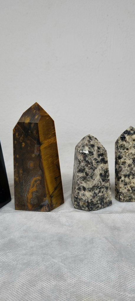 Tourmaline) Vrije vorm - Hoogte: 13 cm - Breedte: 6.5 cm- 1.37 kg - (5) #2.1