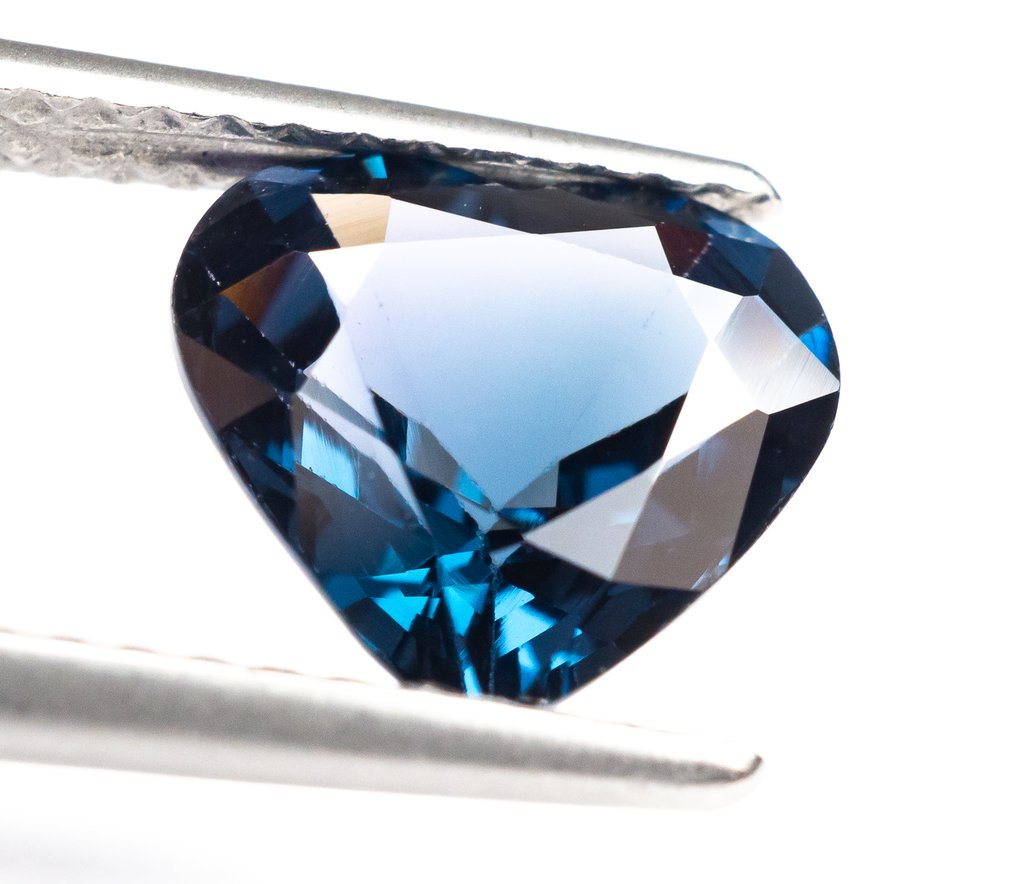 Fără preț de rezervă Spinel  - 2.32 ct - ALGT (Laboratorul pentru testarea pietrelor prețioase din Anvers) - Albastru verde viu/profund #2.1