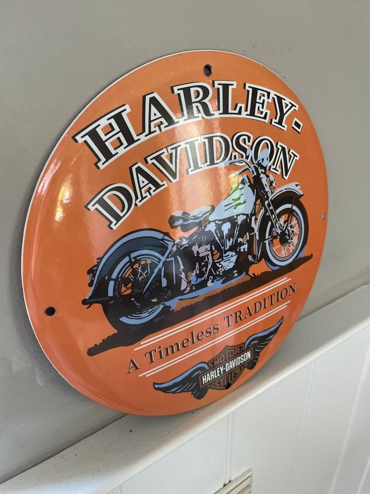 Harley-Davidson - Enamel sign - Enamel #4.3