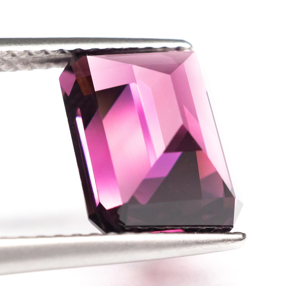 沒有保留價 尖晶石  - 4.19 ct - Antwerp Laboratory for Gemstone Testing (ALGT) - 鲜明的/深邃的紫粉色 #3.2