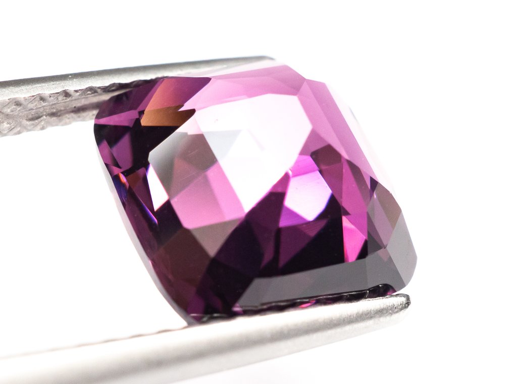 没有保留价 尖晶石  - 4.13 ct - 安特卫普宝石报告（GRA） - 深紫色粉色 #3.2