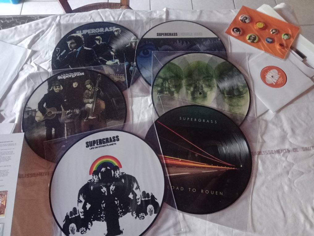 Supergrass - The Strange Ones 1994-2008 - Ltd edition box set with 13 x CDs + 6 x LP Picture discs + 1 x 7" - Coffret CD - 2020 #2.1