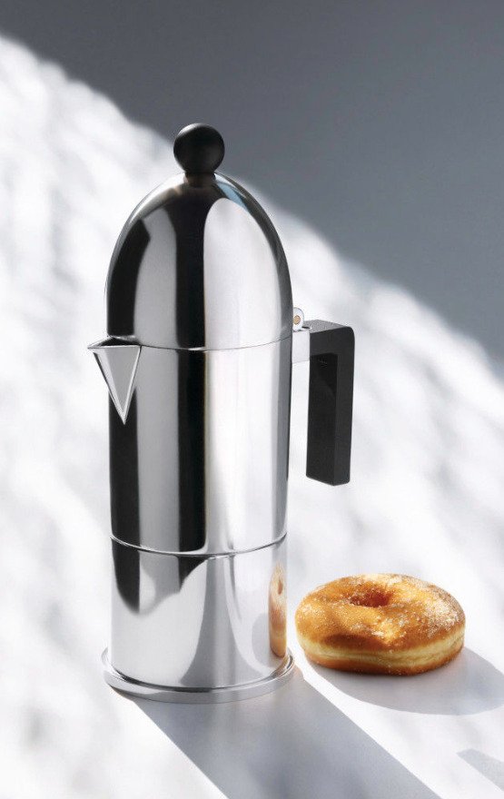 Alessi - Aldo Rossi - 咖啡壶 - La cupola 6 tazza - 铝 #1.0