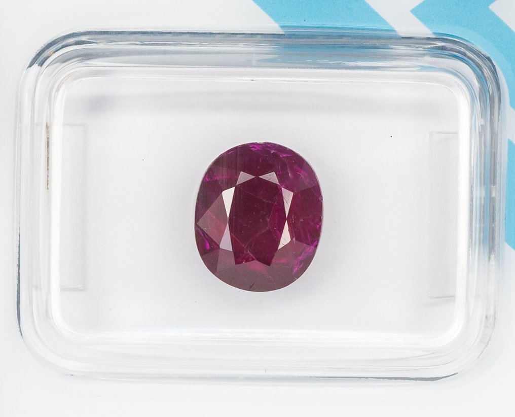 No reserve price Ruby  - 2.18 ct - International Gemological Institute (IGI) - Deep Purplish Red #1.0