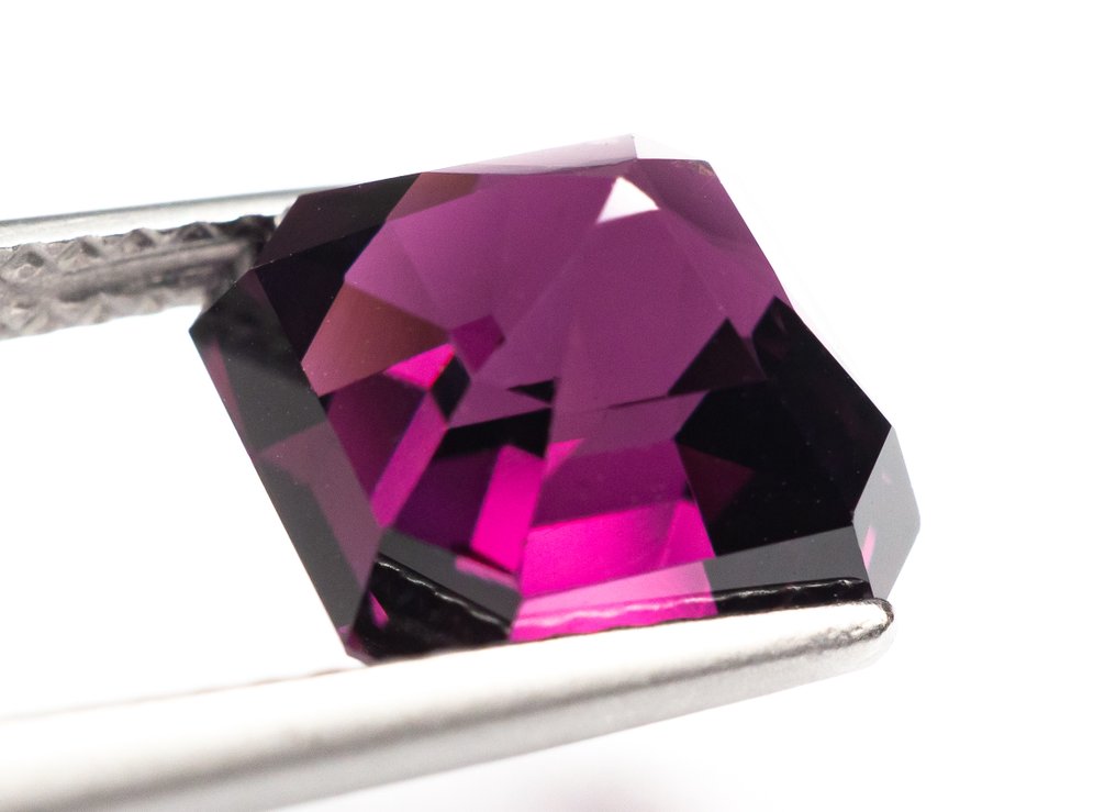 沒有保留價 尖晶石  - 5.20 ct - Antwerp Laboratory for Gemstone Testing (ALGT) - 深/暗紫粉色 #3.2