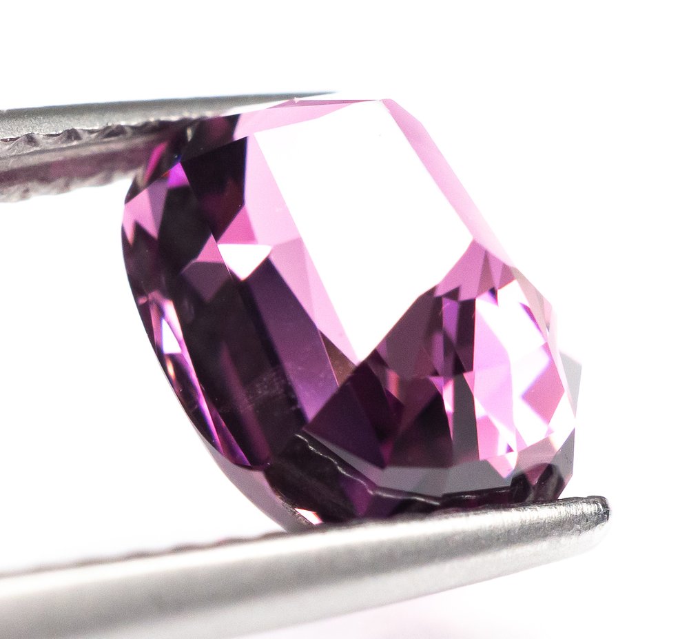 Senza prezzo di riserva Spinello - 3.03 ct - Gem Report Antwerp (GRA) - Rosa Intenso #3.2