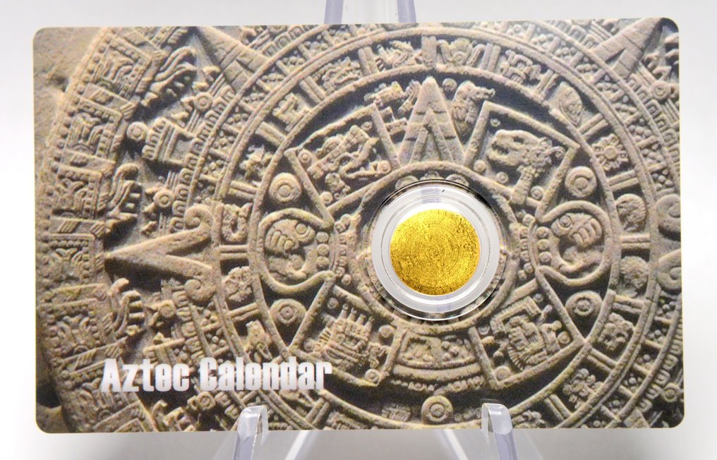Νιούε. 50 Cents 2025 Aztec Calendar 1/1000oz (.999)  (χωρίς τιμή ασφαλείας) #1.0